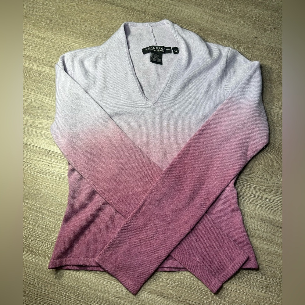 Purple faded shirt